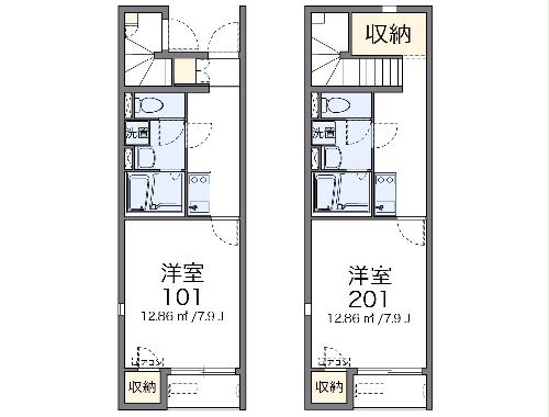 レオネクストスイセンの間取り