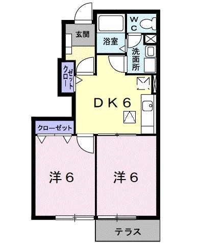ソシアⅠの間取り