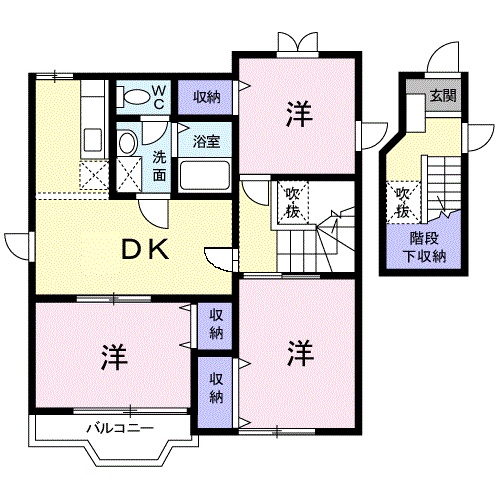 グランエストⅣの間取り