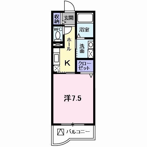 ランデュール岡本の間取り