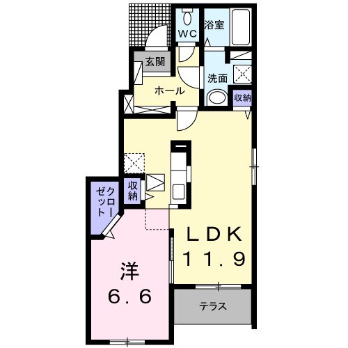 イルミナールの間取り