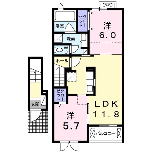 ビエントの間取り