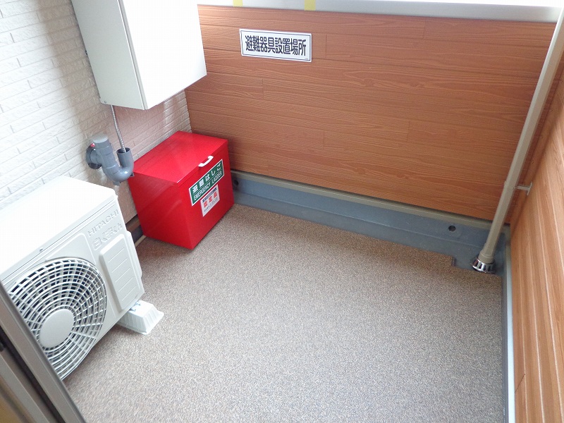 12/24 バルコニー