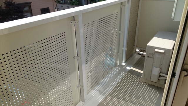 10/19 バルコニー