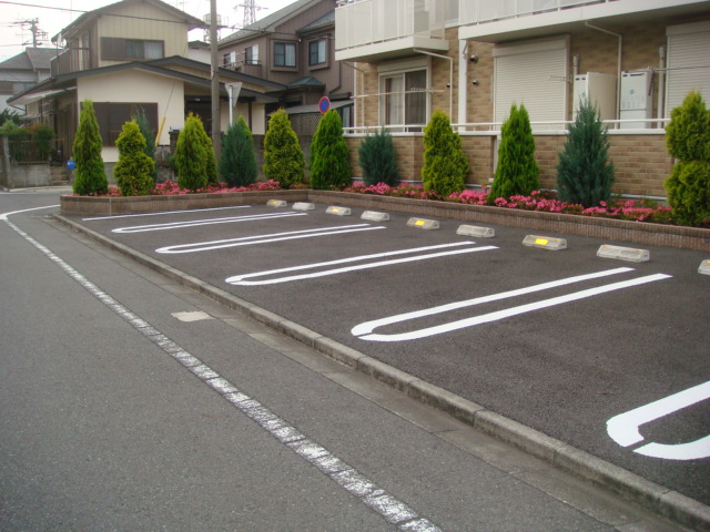 2/8 駐車場