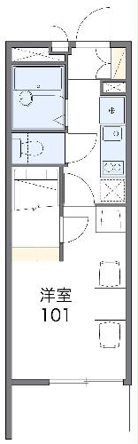 レオパレスハレ マレコの間取り
