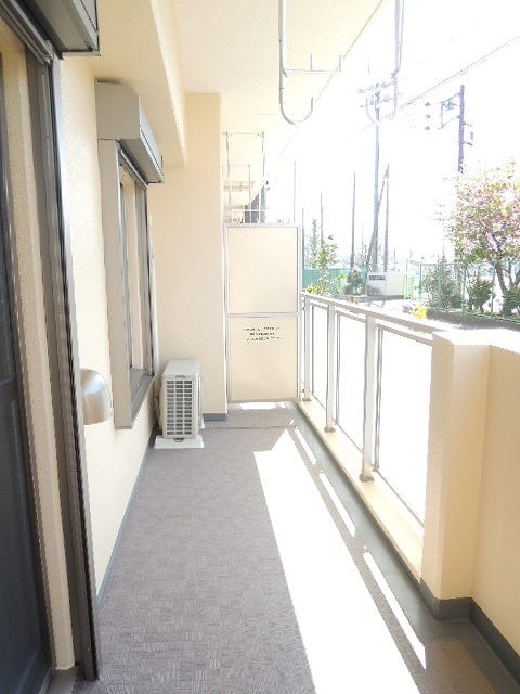 12/24 バルコニー