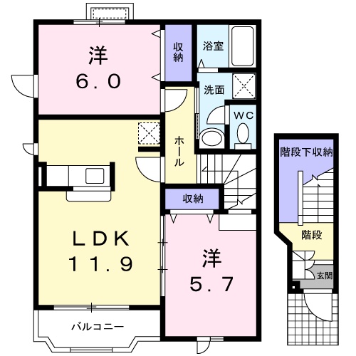フレッサの間取り