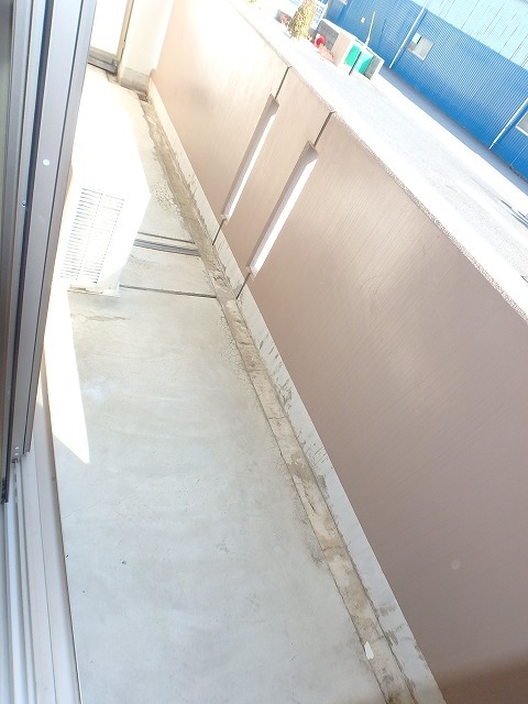 12/21 バルコニー