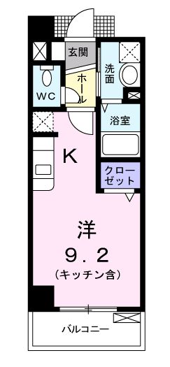 ブローテ本厚木の間取り