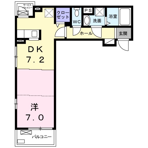 アムールの間取り
