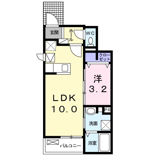 ニューフォレストⅠの間取り