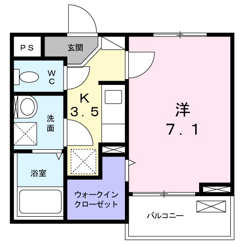 ウィトゥニーの間取り