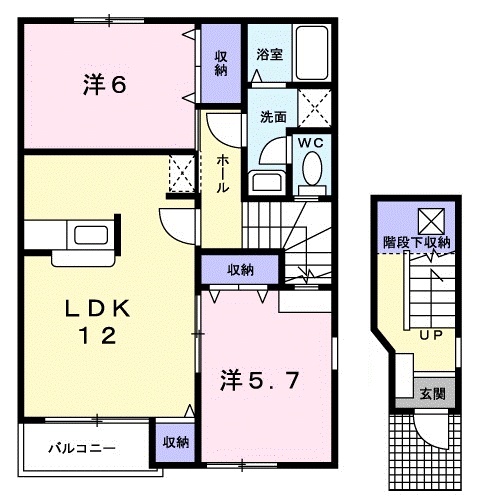 グランツ壱番館の間取り