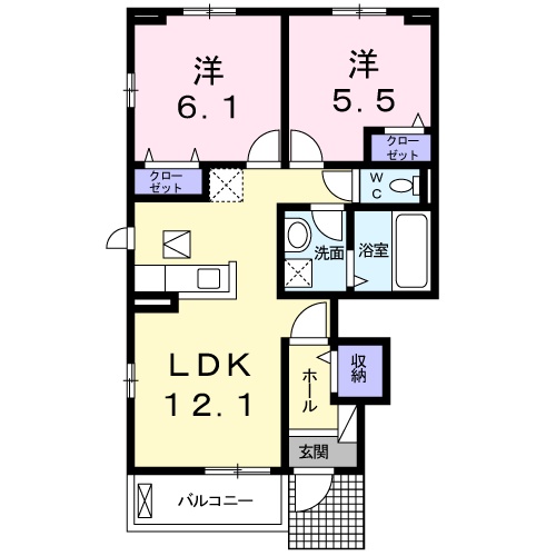 ドゥ ルミエールの間取り