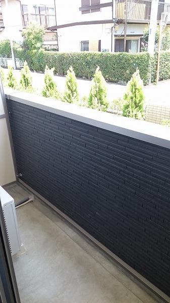 12/23 バルコニー