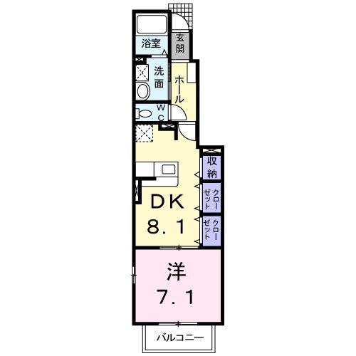 サニーハウス 2の間取り