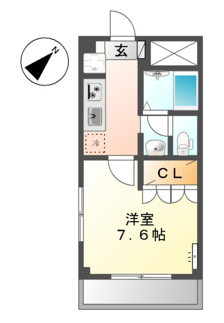 アドバンス創の間取り