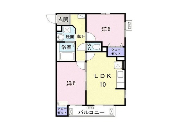 サン・ブローテの間取り