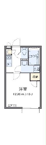 クレイノエスポワール町田の間取り