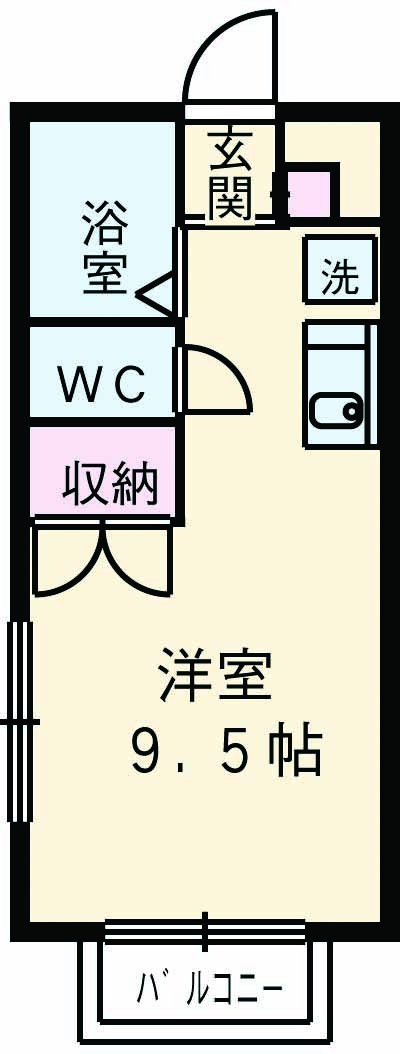 第2ホーメスト桜木の間取り