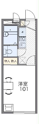 レオパレスFUJIMIの間取り