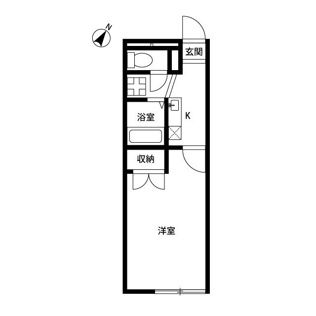 アムール ラヴィの間取り
