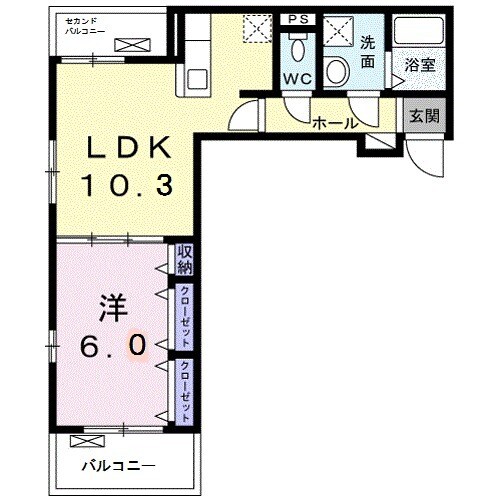 ピースフル ガーデンの間取り
