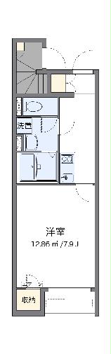 クレイノフィオーレ・102号室の間取り