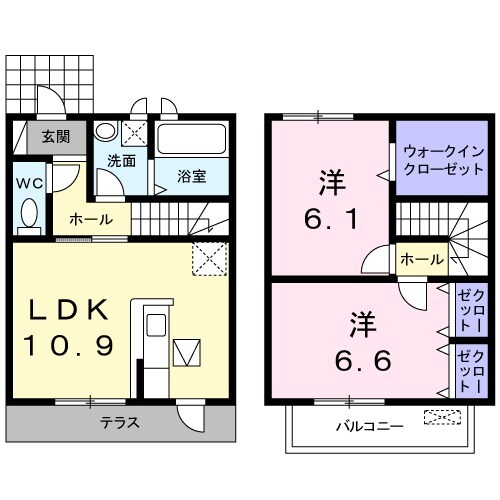 アメニティ ハウスの間取り