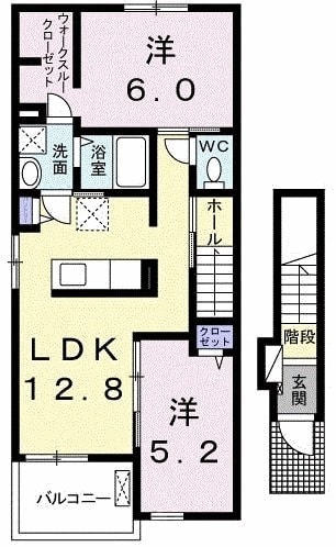 ミネットの間取り