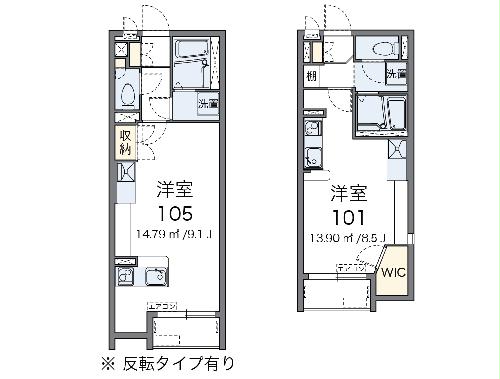 ミランダカーサの間取り