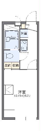 レオパレスWellの間取り