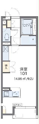 レオネクストホワイトヒルズⅢの間取り