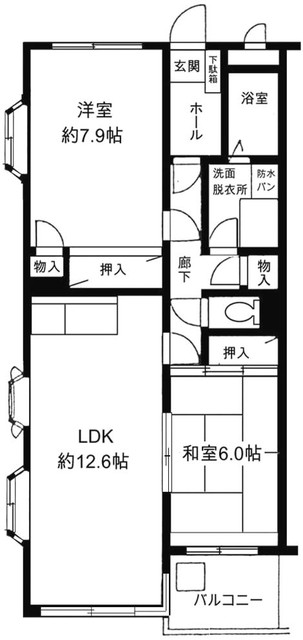 メゾン・ドゥ・クロッシュの間取り