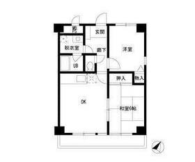 コンフォートソシアKの間取り