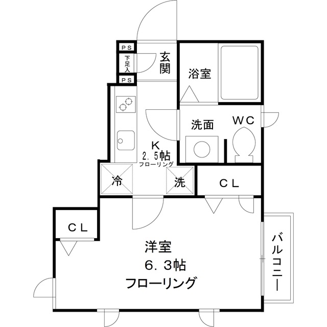 シンフォニア玉川学園の間取り