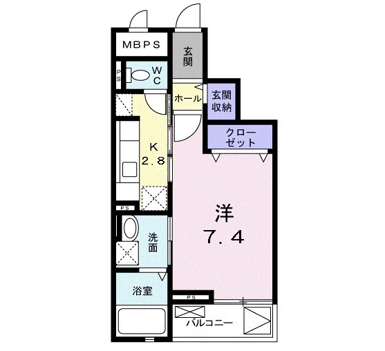 ロイヤルステイツの間取り