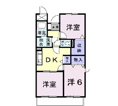 グローリアの間取り