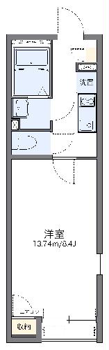 レオネクストリーブルヴィルの間取り