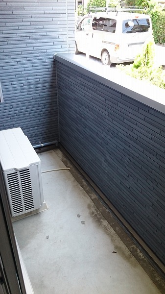 10/23 バルコニー