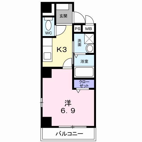 サニーサイトの間取り