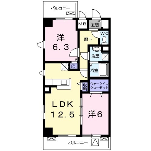 アイガーの間取り