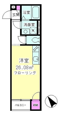アークつきみ野の間取り