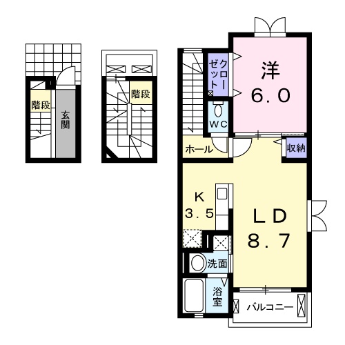2/24 間取