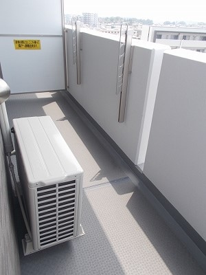 12/24 バルコニー