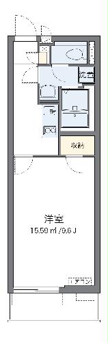 クレイノショコラの間取り