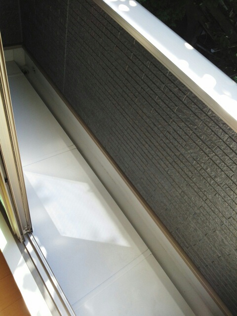 12/22 バルコニー