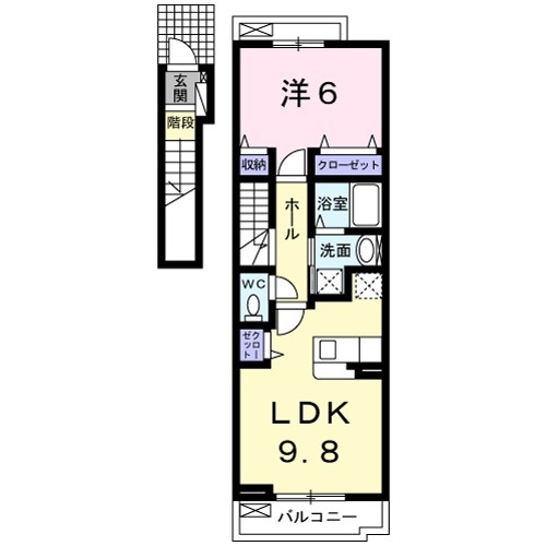 ソワーニュ アンの間取り