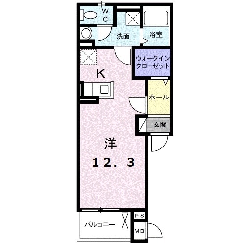 グレース ヴィラの間取り